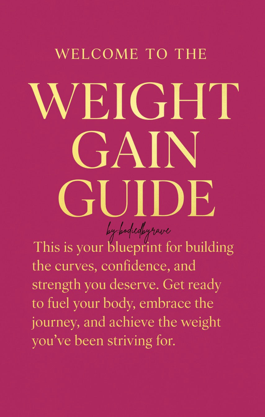 Beginners Weight Gain Guide — Instant Download